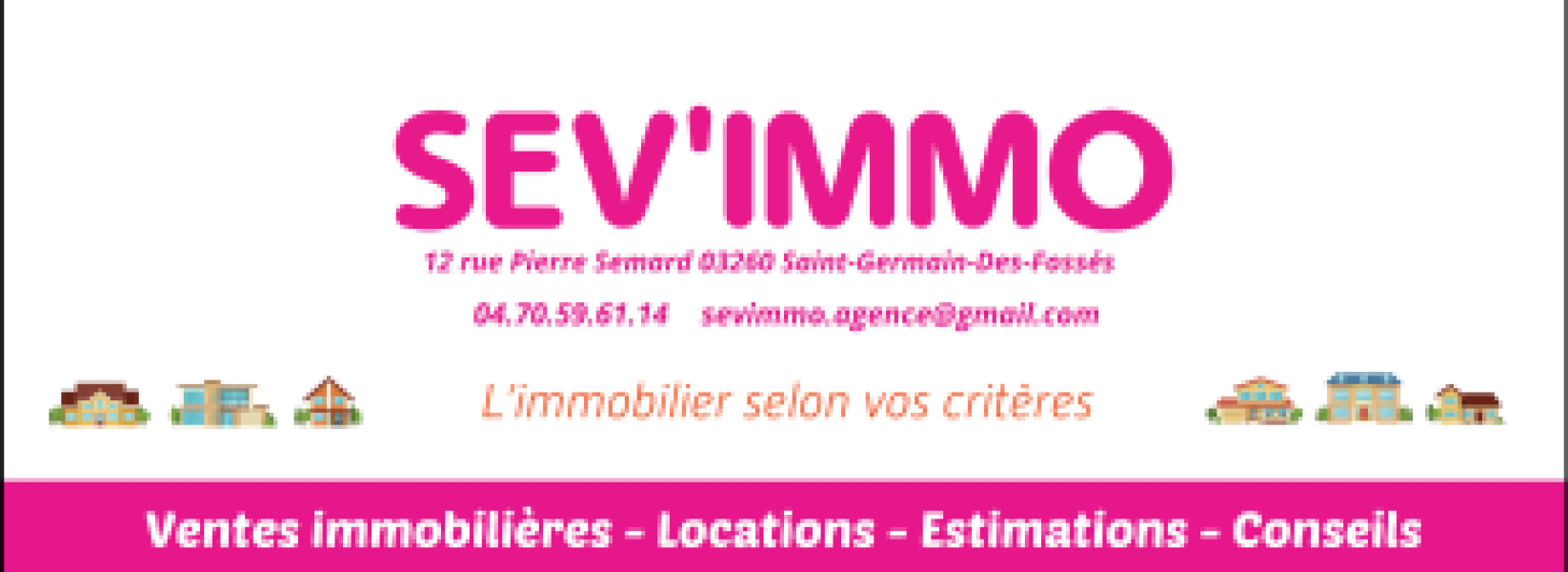 Logo SEV'IMMO